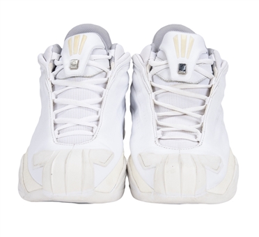 Adidas "Kobe PS Option 2" White Colored Unreleased Development Style Sample Pair of Sneakers - April 16, 2002